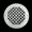 Powder Coated White, variant on Achtek 7" Duct opening Solid Cast Aluminum Round Grille (8-1/2" Round Overall) | Powder Coated BLACK - Without Screw Holes For Floor