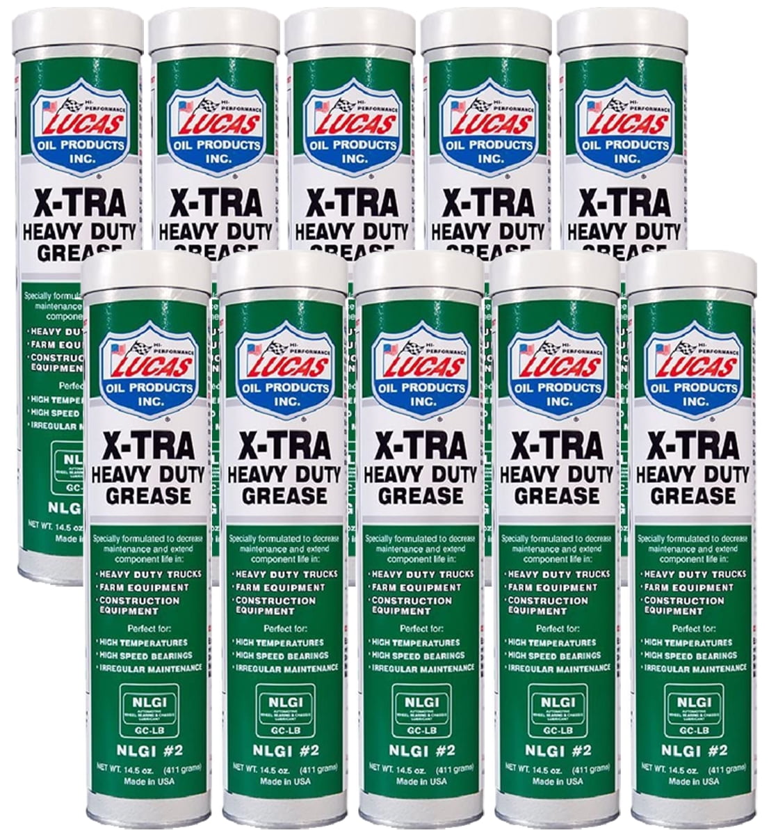 Lucas Oil 10301 X Tra Heavy Duty Grease 14 5 Oz Sold As Case Of 10