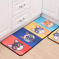 thumbnail image 1 of ORUYROP Cat Cartoon Mat Bedroom Kitchen Carpet Area Rug Non Slip Decorative Floor for Kids Girls (23.6"*35.4"), 1 of 4