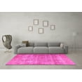 thumbnail image 3 of Ahgly Company Indoor Round Persian Pink Traditional Area Rugs, 7' Round, 3 of 4