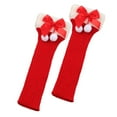 thumbnail image 5 of QLEICOM Leg Warmers,Socks for Women,Women's Christmas Leg Warmers with Plush Lining and Slouchy Knit for Cold Weather Festive Footless Socks Provide Calf Warmth As Holiday Themed Accessories Red, 5 of 5