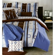 No Boundaries Geometric Comforter Set