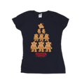 thumbnail image 1 of Netflix Womens Stranger Things Gingerbread Cotton T-Shirt, 1 of 3