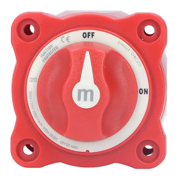 A Battery Switch,300A Battery Switch Mini Battery Switch ON Off Mini Battery Switch Eco-Friendly Materials