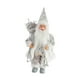 thumbnail image 1 of Colección de adornos de escritorio de figuras de Papá Noel de Navidad Figura de Papá Noel de pie Papá Noel Sostenga la campana de plata, 1 of 9