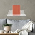 thumbnail image 2 of OULII Vinyl Record Display Shelf Acrylic Transparent Wall Organization for Adults 1Pack, 2 of 8