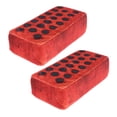 thumbnail image 3 of MasteelfCA 2pcs Funny Brick Shape Pillow Toys Plush Brick Playthings Simulation Brick, 3 of 8