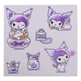 thumbnail image 2 of Sticker Efecto Globo Prichos Kuromi Color Morado de Plástico 1 Pieza, 2 of 4