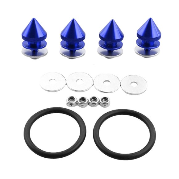 Kenally Junta trasera delantera modificada para coche, hebilla de aleación de aluminio, cierre de liberación rápida, pieza de repuesto, accesorio de Vehículos, repuestos y accesorios Mis Azul Kenally VI017756-05B