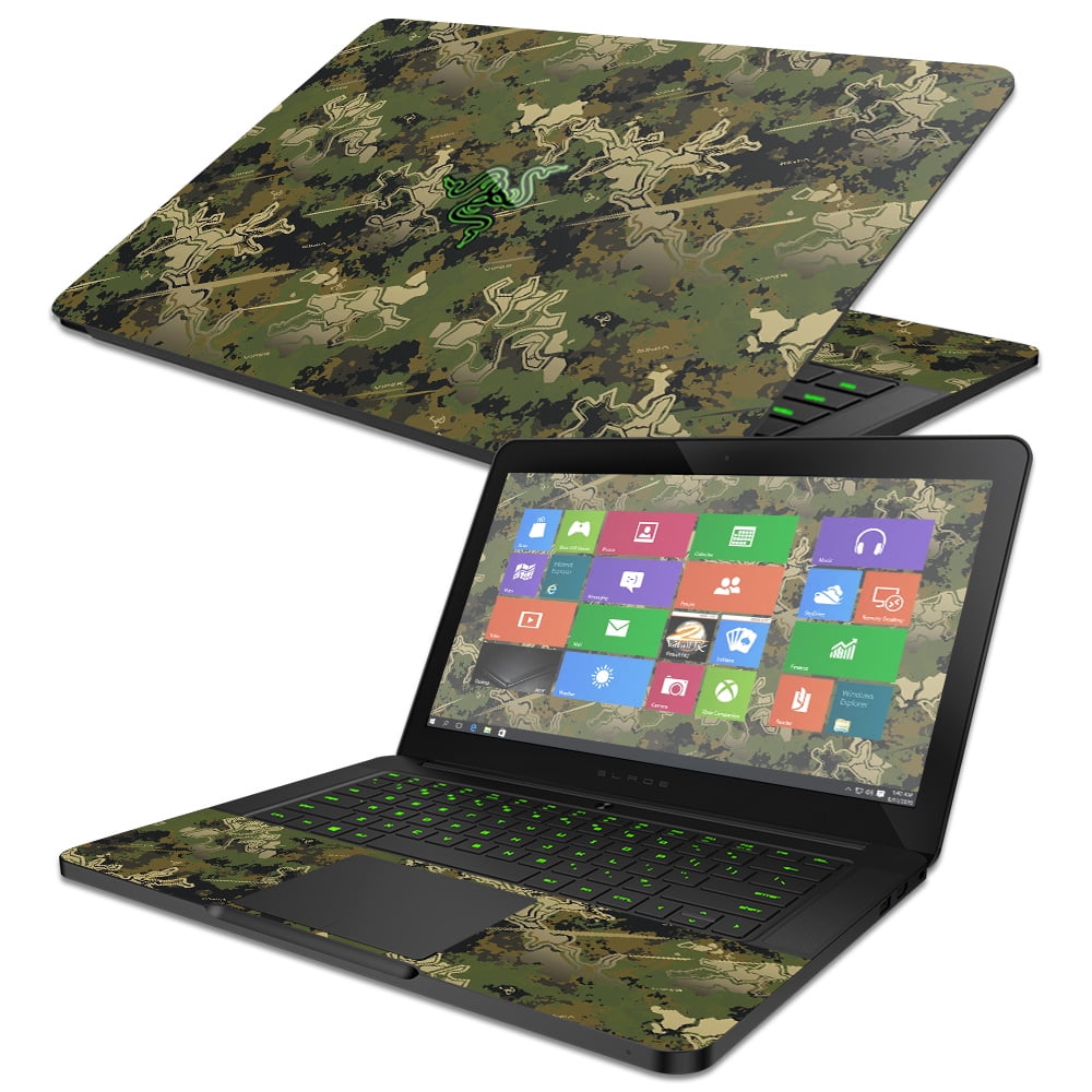 Camo Skin For Razer Blade 14" Protective, Durable, and Unique Vinyl