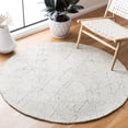 thumbnail image 2 of SAFAVIEH Micro-Loop Lowell Diamond Area Rug, Ivory/Light Blue, 4' x 6', 2 of 10