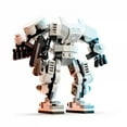 thumbnail image 3 of Space Series Building Blocks Stormtrooper Mech Boba Fett Mech Darth Vader Mech Children Holiday Gift Assembling Toy, 3 of 6