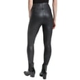 thumbnail image 2 of Lysse Womens Matilda Foil Medium Control Vegan Leather Leggings Style-2446, 2 of 2