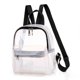 thumbnail image 2 of Bolsa Mochilas transparentes transparentes para mujer Jelly Teenage Girl Boys School Bag (Blanco) Likrtyny Para Estrenar, 2 of 8