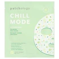 Patchology Chill Mode Hydrogel Calming Sheet Face Mask for Beauty Skincare, 1.02 oz