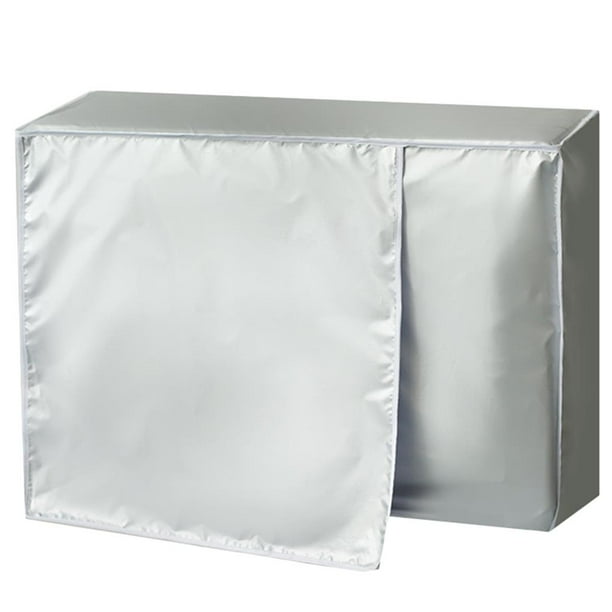 Inteprter Cubiertas de aire acondicionado para invierno exterior a prueba de sol cubierta de aire acondicionado a prueba de polvo para protección contra Cubiertas para muebles de jardín Numero 3 Inteprter HA043848-03