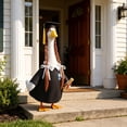 thumbnail image 3 of Graduation Outfit Set Funny Porch Cap And Gown With Hat Yard Decoration For 23 Inch Statue Garden Ornament, 3 of 5