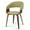 Acid Green, variant on Simpli Home Lowell Bentwood Dining Chair in Acid Green Linen Look Fabric