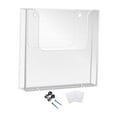 thumbnail image 2 of Colaxi Brochure Holder Wall Mount Booklet Display Stand for Offices School A5, 2 of 10