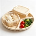 thumbnail image 4 of CQCYD Silicone Food Storage Container, BPA-Free Freezer Fridge Safe, Microwave Dishwasher Friendly, Stackable Silicone Food Storage Container for Meal Prep Leftover and Kitchen Organization, 4 of 5