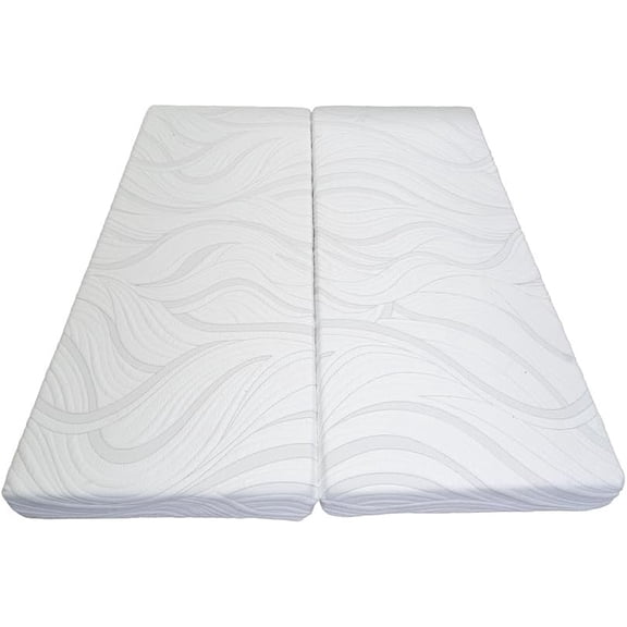 Cozyway Vertical Bi-Fold RV Short Queen Mattress, 75" x 60", 6" Thick | Mattress in a Box