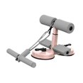 thumbnail image 2 of Dualoai Sit up Bar Ab Holder Equipment with 2 Suction Cups with Resistance Grey and Pink, 2 of 9