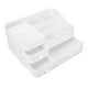 thumbnail image 3 of Organizador De Cajón De Maquillaje, Organizador De Cuidado De La Piel, Material Plástico De 8 Compartimentos Para Baño Para Dormitorio Para Cosméticos YLSHRF Makeup Desk Organizer, 3 of 8