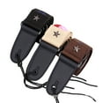 thumbnail image 2 of LingStar Electric Guitar Strap Acoustic Folk Guitarra Vintage Pentagram Guitar Straps with Pick Pocket (Without pick), 2 of 7