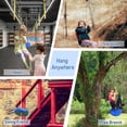 thumbnail image 5 of IFOYO Tree Swing Disc, Rope Swing, Round Kids Swing Seat, Strong Disc Swing for Outdoor, 120lbs/54kg for 3-10 Years Kids, Blue, 5 of 6