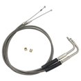 thumbnail image 1 of 56579-02A Motorcycle 42inch Throttle and Idle Cable Kit for Harley, 1 of 5