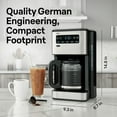thumbnail image 3 of PureFlavor 14‑Cup Programmable Coffee Maker – Fast Brew Speed, Touch Display, Bold & Brew‑Over‑Ice Modes, FlavorCarafe Adjustable Warm Plate, 3 of 4