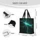 thumbnail image 3 of Balery Green Lightning Flash Bolsa de Mano para Mujeres con Cremallera, Bolsa de Gimnasio con Compartimentos, Bolsa para Laptop, Bolsa para Trabajo, 3 of 7
