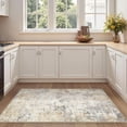 thumbnail image 4 of x Area Rug Living Room Rugs Washable Neutral Modern Abstract Soft Thin Large Rug Indoor Floor No Slip Rug Carpet for Bedroom Under Dining Table Home Office Decor Grey, 4 of 9