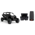 thumbnail image 1 of 10" Shallow Subwoofer Sub Box Enclosure for Can-Am MAVERICK X3/X3 Max+Rockship, 1 of 11