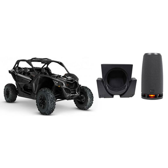 10" Shallow Subwoofer Sub Box Enclosure for Can-Am MAVERICK X3/X3 Max+Rockship