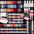 thumbnail image 1 of Kit de uñas en polvo AZUREBEAUTY con taladro eléctrico para uñas, 24 colores, 1 of 9