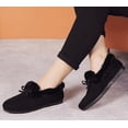 thumbnail image 7 of Women's Faux Fur Lined Slipper - Plush House Shoes for Comfort | Indoor/Outdoor House Slippers, 7 of 7