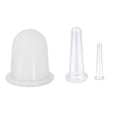 thumbnail image 3 of 3Pcs Natural Silicone Vacuum Therapy Anti Cellulite Facial Massage Cans Cups, 3 of 7