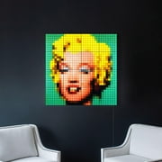 Twinkly Squares LED Wall Panels, 64 RGB Pixels, App-Controlled, 1 Master + 5 Extension Tiles