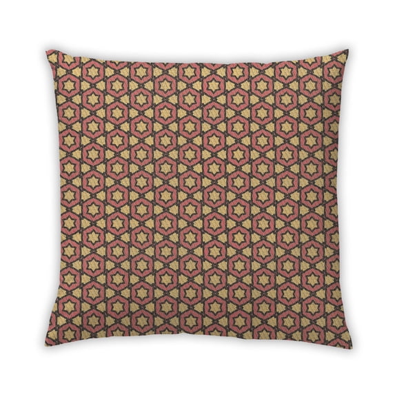 Ahgly Company Indoor Square Contemporary Throw Pillow, 18 inch by 18 inch