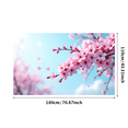 thumbnail image 3 of Cherry Blossom Spring Banners Wedding Background Festival Backdrop Banner Outdoor Event Photography Decoration Celebration, 3 of 4