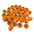 thumbnail image 6 of AUHomi Mini Artificial Pumpkins, 10Pcs Small Foam Pumpkins, Realistic Tiny Orange Pumpkin Decor for Halloween, Home, Farmhouse, Harvest, Thanksgiving (S), 6 of 7