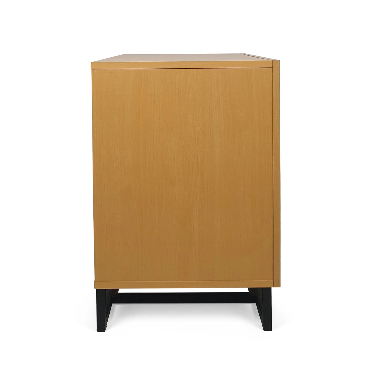 Kadyn 3 Drawer Nightstand, Nightstand Side Table with Drawers, Drawer Nightstand for Bedroom, Maple and Black Kadyn 3 Drawer Nightstand, Nightstand Side Table with Drawers, Drawer Nightstand for Bedroom, Maple and Black
