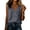 A1 Grey, variant on Gauze Tops for Women Casual Summer Wrap Tops Crop Tops Comfy Lounge Wear Sleeveless Layering Camisoles V Neck Shirt Relaxed Fit Camisole Loose Fit Cami Dressy Fashion Top Tunic Top