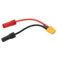 thumbnail image 2 of XT60 Female Adapter Cable, Super Soft Silicone XT60 Female To XT150 Adapter Cable Corrosion Resistance  for Airplane Models for Ship Models, 2 of 8