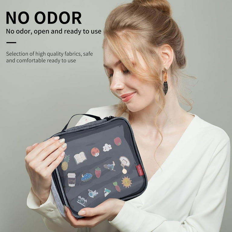 Pinfolio Pin Book 8-Page Enamel Pin Display Book - Portable Pin Organizer Binder For Collectors & Travel Pin Display Case