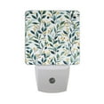thumbnail image 6 of Yayeee LED Night Light for The Home Plug in With Light Sensors 2 Pack, Darker Leafy Pattern, 6 of 6