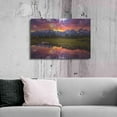 thumbnail image 6 of Luxe Metal Art 'Black Ponds Sunset - Grand Teton National Park' by Darren White, Metal Wall Art, 36"x24", 6 of 7