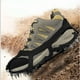 thumbnail image 4 of Crampones para Zapatos Y Botas 18 Tacos Hielo Con Púas Acero Inoxidable (Negro L), 4 of 8