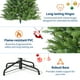 thumbnail image 4 of CazToi 7.5FT/230CM Árbol Navidad Artificial Incluye Luces LED Multicolor Base Plegable Decoración Interior, 4 of 7
